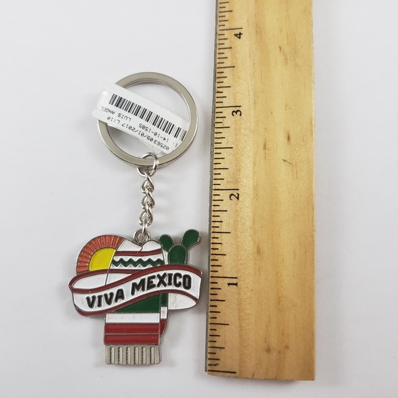 Viva Mexico Keychain Souvenir From Mexico City - Picture 3 of 4